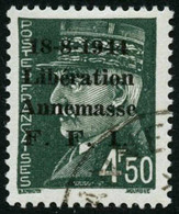 Oblit. Annemasse N°1/11 Les 11 Val, Type 1 - TB - Libération