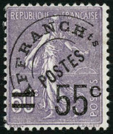 ** N°47 55c Sur 60c Violet - TB - Otros & Sin Clasificación