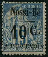 * N°12 10c Sur 15c Bleu, Type IV - TB - Otros & Sin Clasificación