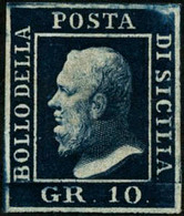 (*) N°22 10g Bleu Foncé SG - B - Sicilia