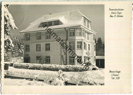 Braunlage - Harzburger Str. 27 - Haus Deye Besitzer O. Ehlers - Foto-Ansichtskarte - Verlag Hans Rudolphi Braunlage - Braunlage