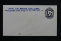 CEYLAN - Entier Postal Surchargé De 1893/94 ( Enveloppe ) Non Circulé - L 22312 - Ceylon (...-1947)