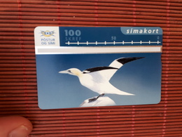 Landis & Gyr Iceland Bird Phonecard 511 L (MInt,Neuve) Rare - Island