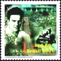BRAZIL #2803  - HOMMAGE TO BERNARDO SAYÃO -  1v  2001  - MINT - Unused Stamps