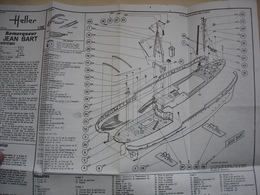 Sept Plans De Maquettes De Bateaux Militaire Et Commerce - Barche
