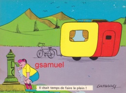 Illustrateur LASSALVY - Le Caravaning.  Il était Temps De Faire Le Plein !  (voir Scan). - Lassalvy