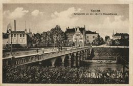 RASTATT, Teilansicht An Der Oberen Stauschleuse, Brauerei C. Franz. (1920s) AK - Rastatt