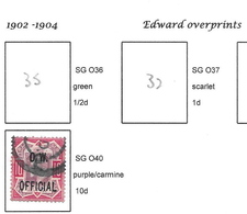 OFFICE OF WORKS King Edward 7th  SG O40  - See SCAN - Service