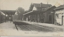 CPA Chemin De Fer La Gare De BACCARAT 54 - Baccarat