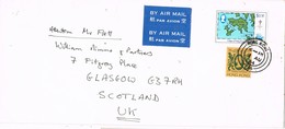31493. Carta Aerea HONG KONG 1984 To Scotland - Brieven En Documenten