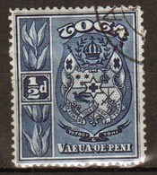 Tonga 1897 Single ½d Stamp From Definitive Set. - Tonga (...-1970)