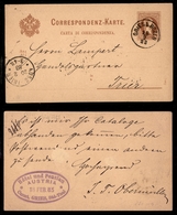 ANTICHI STATI - AUSTRIA TERRITORI ITALIANI - Bries B. Bozen (P.ti 5) - Cartolina Postale Da 2 Kreuzer Per Trier Del 18.2 - Sonstige & Ohne Zuordnung