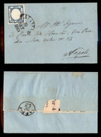 ANTICHI STATI - NAPOLI - 2 Grana (20) Con Ritocchi - Lettera Da Catanzaro A Napoli Del 20.9.61 - Autres & Non Classés