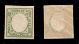 ANTICHI STATI - NAPOLI - 1861 - Non Emessi - 5 Cent (1) - Gomma Integra (60) - Sonstige & Ohne Zuordnung