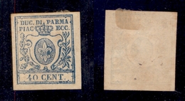 ANTICHI STATI - PARMA - 1857 - 40 Cent (11) - Senza Gomma - Other & Unclassified