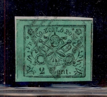 ANTICHI STATI - PONTIFICIO - 1867 - 2 Cent (13) Usato Su Frammento (725) - Other & Unclassified
