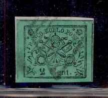 ANTICHI STATI - PONTIFICIO - 1867 - 2 Cent (13) Usato Su Frammento (725) - Otros & Sin Clasificación