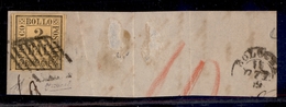ANTICHI STATI - ROMAGNE - 1859 - 2 Bai (3) Usato Su Frammento - Diena (475) - Autres & Non Classés