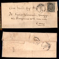 REGNO D'ITALIA - Torino 22 Dicembre 1863 - 5 Cent (L16) Isolato Su Letterina Per Città - Other & Unclassified