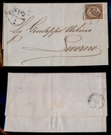 REGNO D'ITALIA - 30 Cent De La Rue (L19) Isolato Su Lettera Da Firenze A Livorno Del 3.3.64 - Sonstige & Ohne Zuordnung