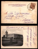 REGNO D'ITALIA - Passirano Su 2 Cent (69) - Cartolina (Castello) Per Varese Del 30.9.03 - Andere & Zonder Classificatie