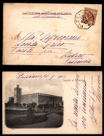 REGNO D'ITALIA - Passirano Su 2 Cent (69) - Cartolina (Castello) Per Varese Del 30.9.03 - Other & Unclassified