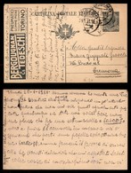 REGNO D'ITALIA - Bergougnan Tedeschi - Cartolina Postale Da 15 Cent (R2/3) Da Bergamo A Cremona Del 29.1.21 - Other & Unclassified