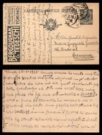 REGNO D'ITALIA - Bergougnan Tedeschi - Cartolina Postale Da 15 Cent (R2/3) Da Bergamo A Cremona Del 29.1.21 - Autres & Non Classés