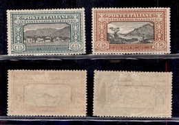 REGNO D'ITALIA - 1923 - Manzoni (152 + 154) - 2 Valori - Gomma Originale (60) - Other & Unclassified