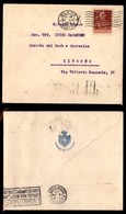 REGNO D'ITALIA - Perfin - M Su 60 Cent Giubileo (189) Su Busta Della Camera Dei Deputati Da Milano A Livorno Del 17.8.23 - Andere & Zonder Classificatie