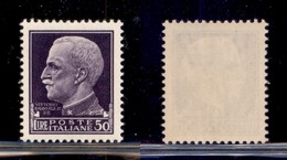 REGNO D'ITALIA - 1929 - 50 Lire Imperiale (261) - Gomma Integra (40) - Sonstige & Ohne Zuordnung
