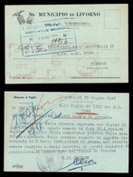 REGNO D'ITALIA - Umberto II - Cartolina Da Livorno A Firenze Del 13.5.46 Con Affrancatura Meccanica - Other & Unclassified