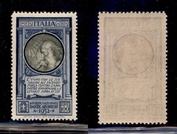 REGNO D'ITALIA - 1932 - Posta Aerea - 100 Lire Leonardo (41) - Gomma Integra - Other & Unclassified