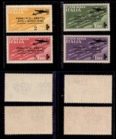 REGNO D'ITALIA - 1934 - Posta Aerea - Roma Buenos Aires (56/59) - Serie Completa - Gomma Integra (125) - Andere & Zonder Classificatie