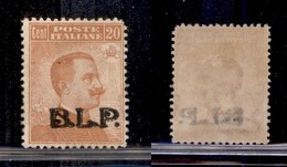 REGNO D'ITALIA - 1923 - BLP - 20 Cent (15) - Gomma Recuperata - Other & Unclassified