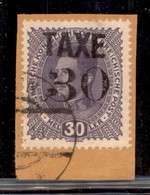 OCCUPAZIONI - BOLZANO 3 - 1919 - Taxe 30 Su 30 Heller (71) Usato Su Frammento (250+) - Other & Unclassified