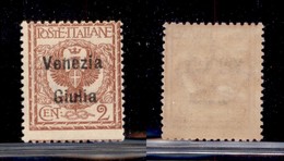 OCCUPAZIONI - VENEZIA GIULIA - 1918 - 2 Cent (20) - Gomma Integra (75) - Sonstige & Ohne Zuordnung