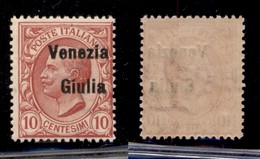 OCCUPAZIONI - VENEZIA GIULIA - 1918 - 10 Cent (22eao) Con Soprastampa A Destra - Gomma Integra (120) - Sonstige & Ohne Zuordnung