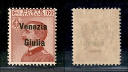 OCCUPAZIONI - VENEZIA GIULIA - 1918 - 60 Cent (28) - Gomma Integra (450) - Autres & Non Classés