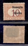 OCCUPAZIONI - VENEZIA GIULIA - Venezia Giulia - 1918 - Segnatasse - 10 Cent (2) Con Soprastampa Spostata A Destra In Alt - Other & Unclassified