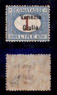 OCCUPAZIONI - VENEZIA GIULIA - 1919 - Segnatasse - 1 Lira (7) - Gomma Originale - Ottimamente Centrato - Piccoli Ingiall - Andere & Zonder Classificatie