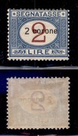 OCCUPAZIONI - DALMAZIA - 1922 - Segnatasse - 2 Corone Su 2 Lire (3) - Gomma Originale (100) - Autres & Non Classés