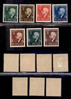 OCCUPAZIONI - ALBANIA - 1942 - Unione (30/36) - Serie Completa - Gomma Originale (120) - Other & Unclassified