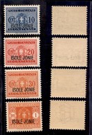 OCCUPAZIONI - ISOLE IONIE - 1941 - Segnatasse (1/4) - Serie Completa - Gomma Integra (50) - Other & Unclassified