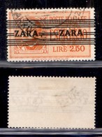 OCCUPAZIONI - ZARA - 1943 - Espressi - 2,50 Lire (4 - Secondo Tipo) Usato - A Larghe (2.000) - Sonstige & Ohne Zuordnung