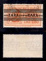 OCCUPAZIONI - ZARA - 1943 - Espressi - 2,50 Lire (4 - Terzo Tipo) Usato - A Larghe + A Strette (5.000) - Other & Unclassified