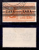 OCCUPAZIONI - ZARA - 1943 - Espressi - 2,50 Lire (4 - Quinto Tipo) Usato - Seconda A Stretta (5.000) - Other & Unclassified