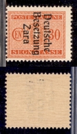 OCCUPAZIONI - ZARA - 1943 - Segnatasse - 30 Cent (5) - Gomma Integra (100) - Autres & Non Classés