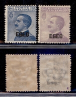 COLONIE - EGEO - 1912 - Soprastampati (1/2) - Serie Completa - Gomma Originale (220) - Other & Unclassified