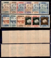 COLONIE - ERITREA - 1934 - Arte Coloniale (220/225 + Aerea 1/6) - Serie Completa - Gomma Integra (250) - Other & Unclassified